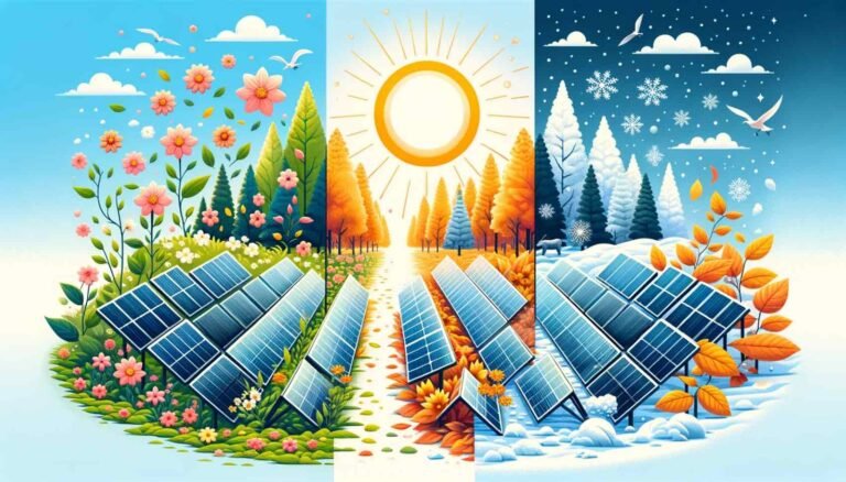 How weather conditions affect solar panel